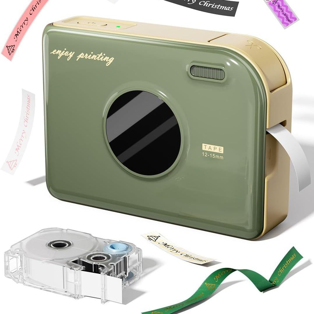 Portable Bluetooth Label Printer – Fast, Ink-Free Transfer Printing