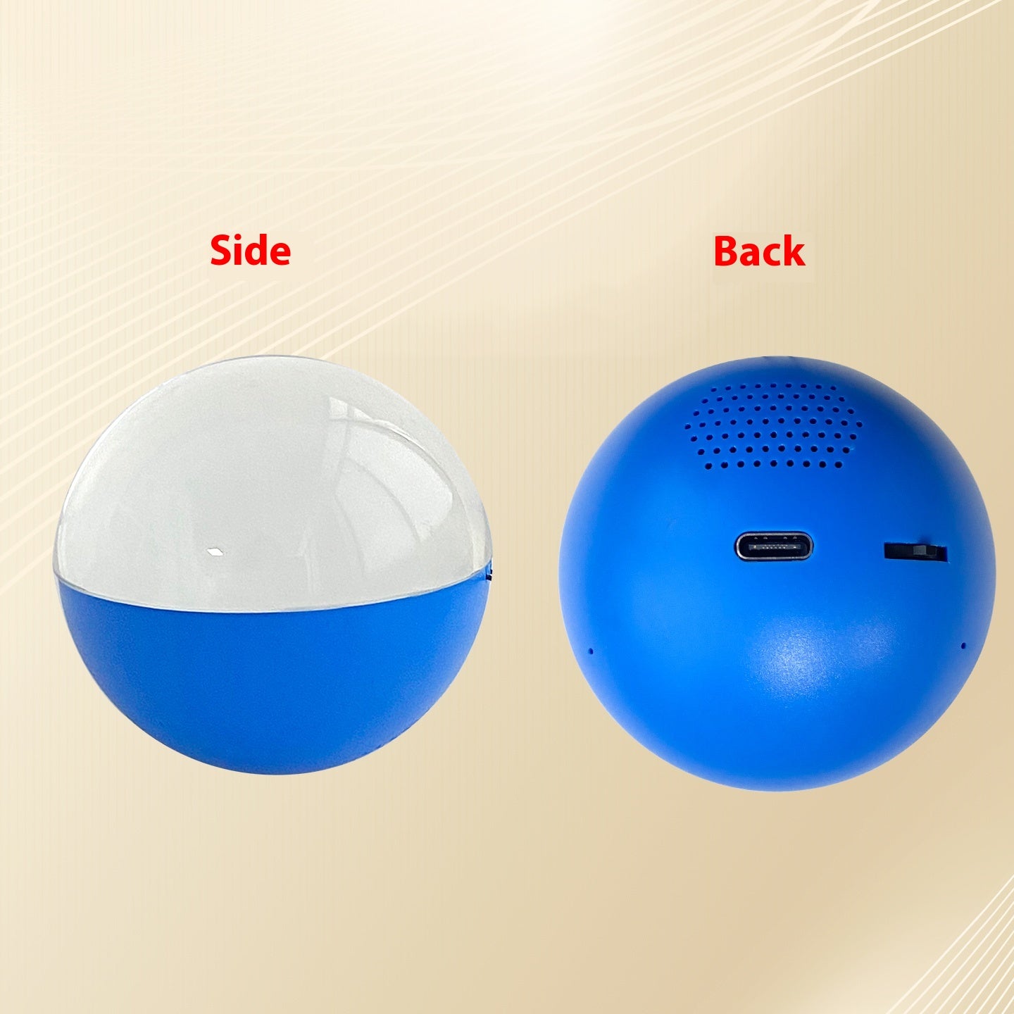 3D Crystal Memory Ball™ – Fashionable Digital Video Sphere with Custom Playback (2.7")