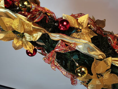 SpiralGlow™ Foldable Christmas Tree – Vibrant, Easy-Setup Holiday Décor