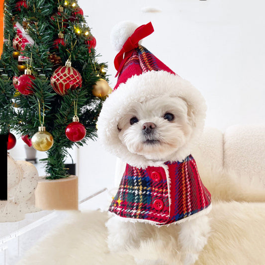 Dog Christmas Clothes – Holiday New Year Pet Costume Outfit